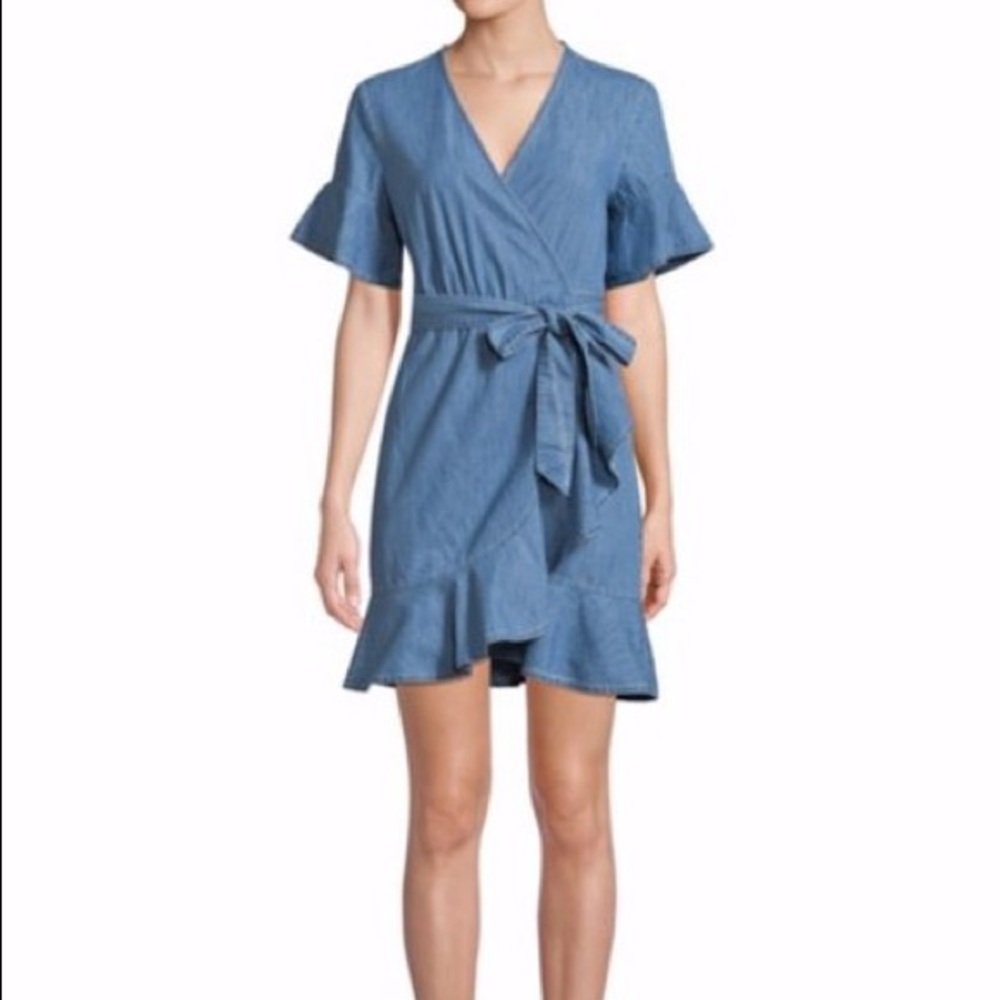 COPY - Draper James Ruffle Wrap Dress